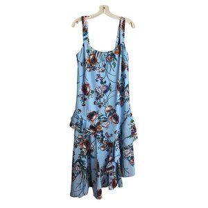 Cooper Street Women's Blue Floral high Low Summer Dress - 4